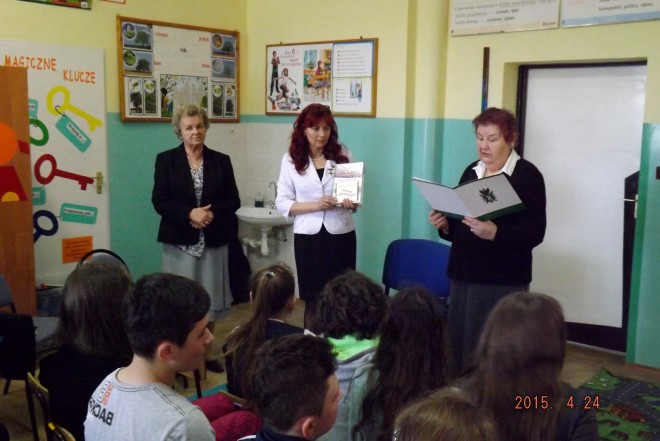 Stanisława Żak, dyrektor Beata Cichocka, Joanna Preiss