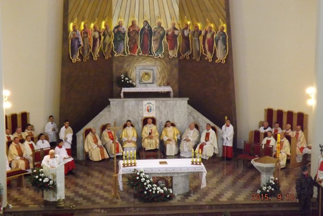 Msza w kościele pw. Ducha Świętego