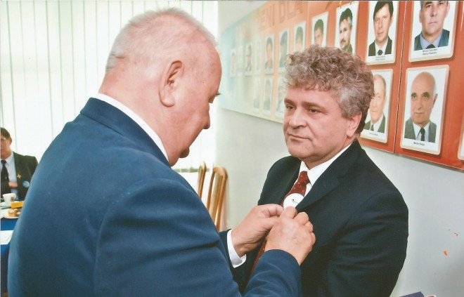 Burmistrz Lęborka Witold Namyślak