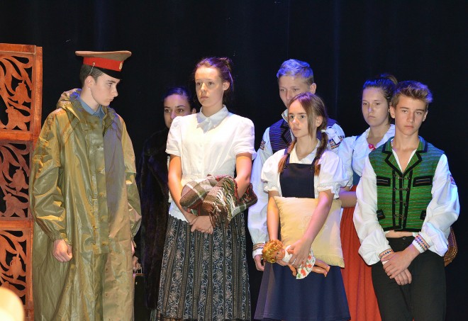 Występ młodzieży z Gimnazjum nr 4