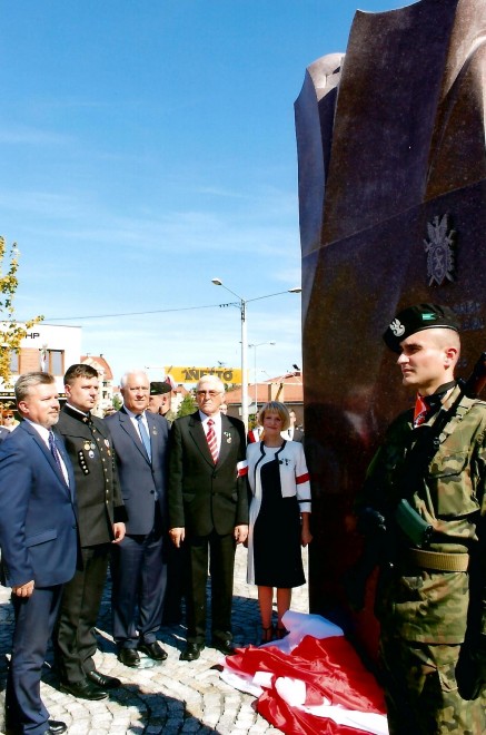 Odsłonięcie pomnika