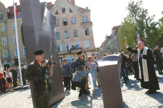 Poświęcenie pomnika