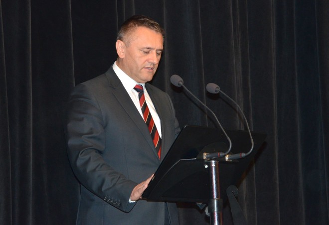 Wojewoda dolnośląski Tomasz Smolarz