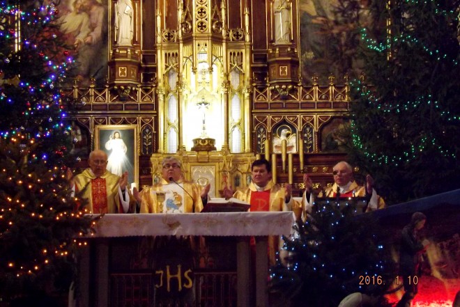 Msza święta w kościele pw. św. Józefa