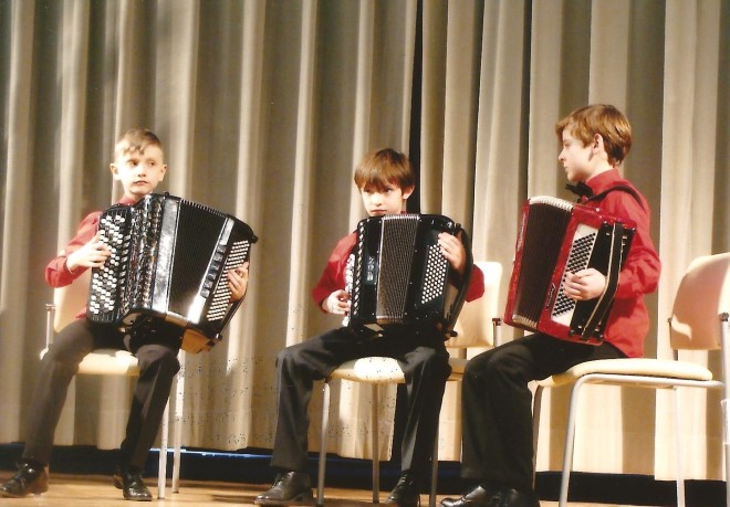 Występ akordeonistów