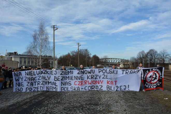 Kibice klubu sportowego „Polonia” Przemyśl