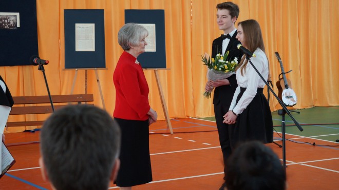 Podziękowanie uczniów