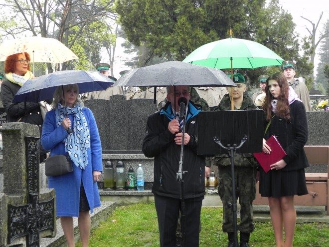 Przemawia prezes Kazimierz Korczyński