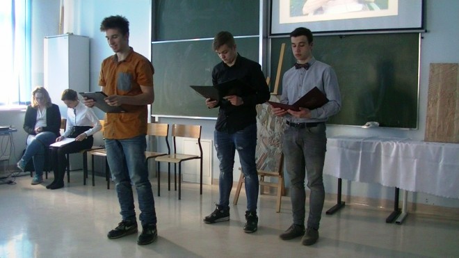 Występ uczniów