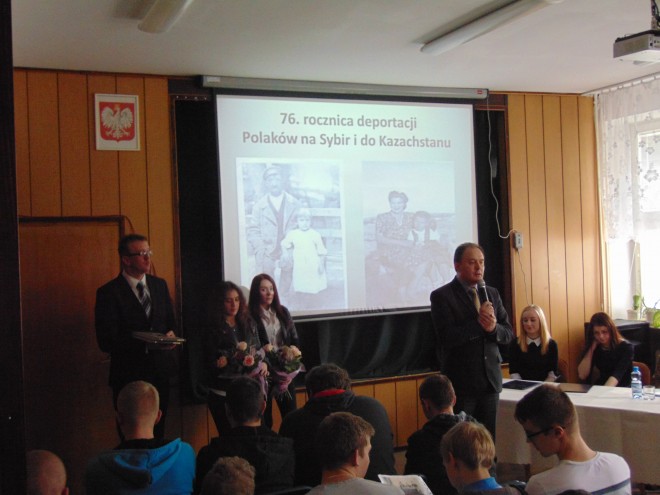 Podziękowanie dyrektora ZST Tadeusza Halickiego