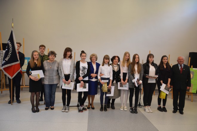 Zwycięscy gimnazjaliści