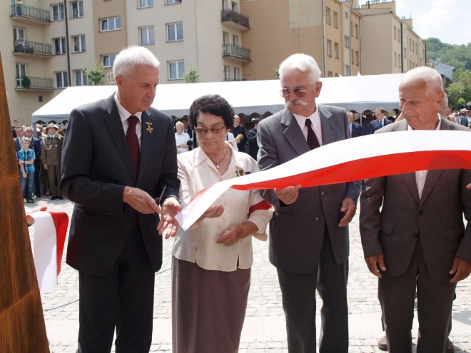 Odsłonięcie pomnika