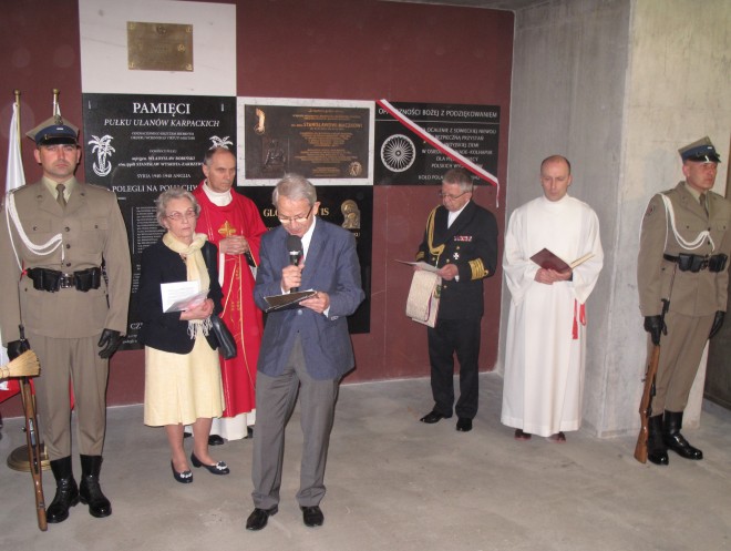 Uroczystość odsłonięcia Indyjskiej Tablicy