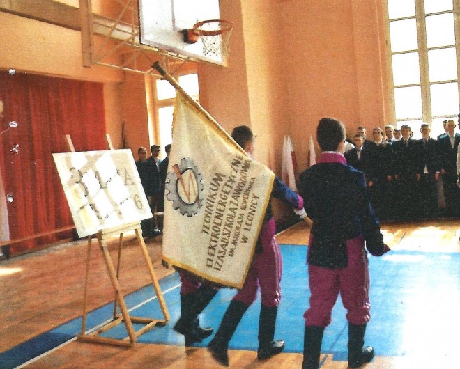 Poczet sztandarowy szkoły