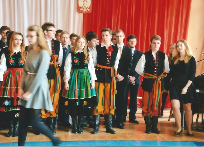 Występ zespołu tanecznego