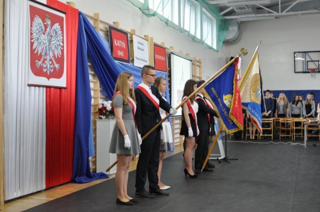 Uroczystość przekazania sztandaru Koła ZS w Mińsku Mazowieckim