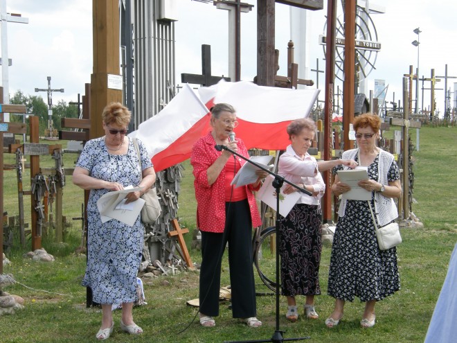 Jolanta Hryniewicka, Heronima Dzierma, Barbara Sokólska i Janina Rutkowska