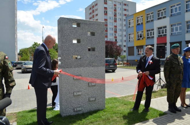 Odsłonięcie pomnika