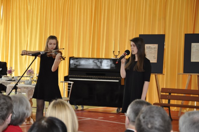 Występ artystyczny młodzieży