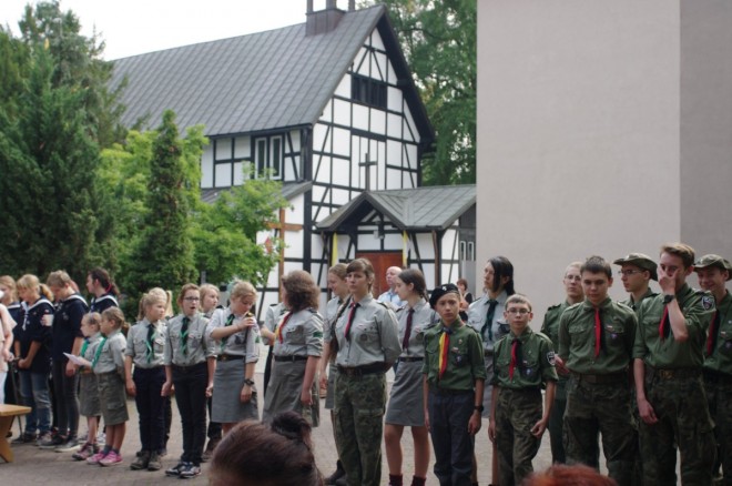 Harcerze z Chorągwi Wrocław Wschód