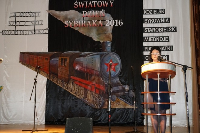 Wystąpienie dyrektor Krystyny Paryś