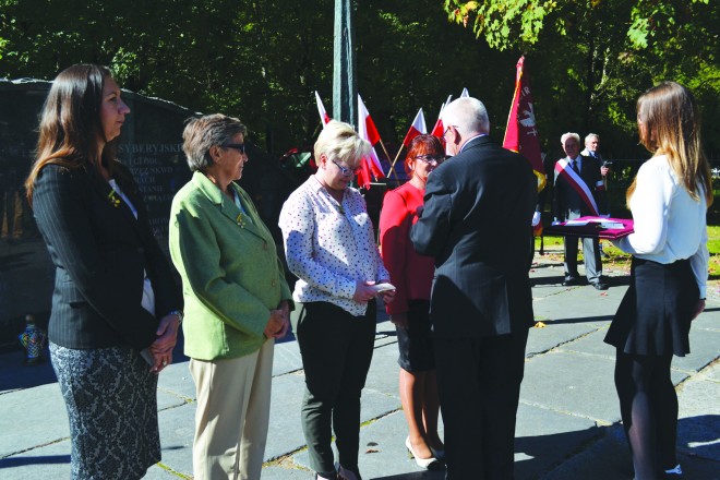 Dekoracja Odznaką Honorową Sybiraka