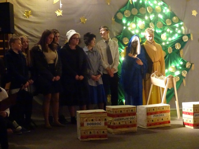 Jasełka w wykonaniu uczniów