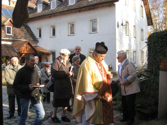 Poświęcenie znaku pamięci