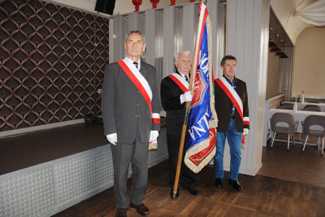 Poczet sztandarowy Koła ZS w Głogowie