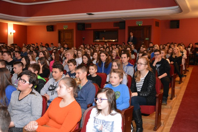 Uczniowie szkół przemyskich