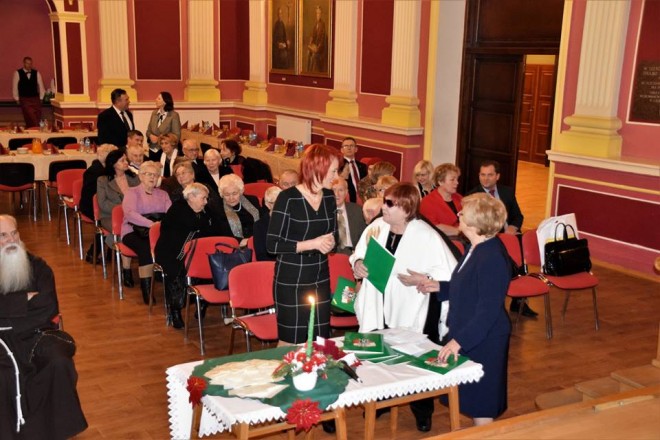 Spotkanie wigilijne łomżyńskich Sybiraków