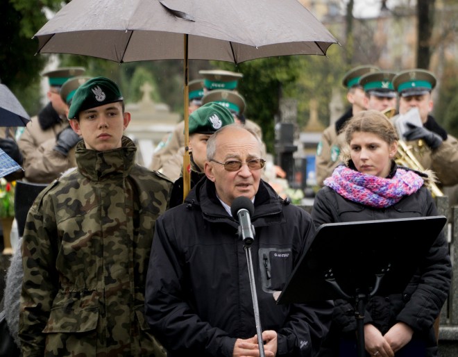 Prezes Zarządu Oddziału ZS w Nowym Sączu Kazimierz Korczyński