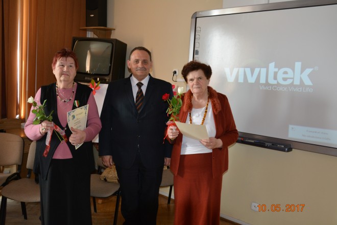 Joanna Preiss, dyrektor Artur Mykita, Maria Wielgosz