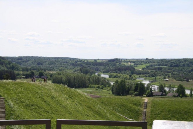 Tereny pierwszej, pogańskiej stolicy Litwy w Kiernowie