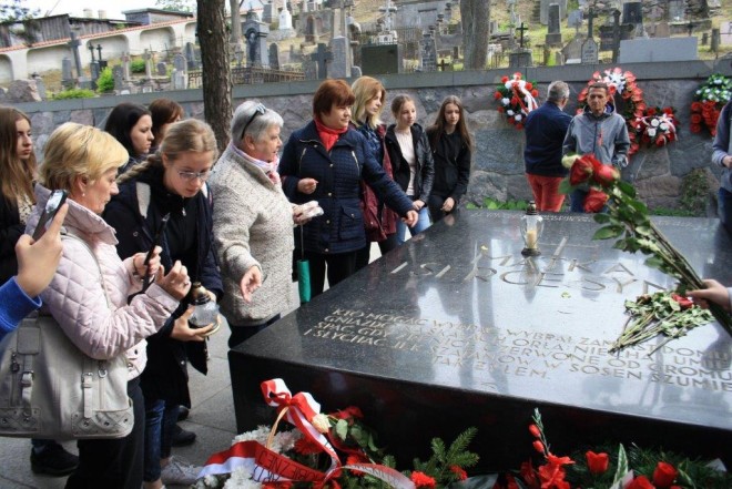 Grób matki Józefa Piłsudskiego i jego serca