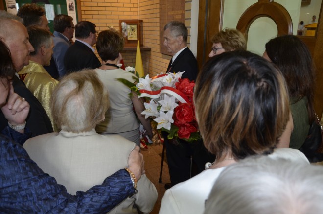 Moment odsłonięcia tablicy
