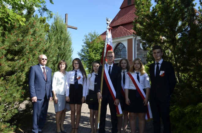 Delegacja z Gimnazjum nr 2 im. Sybiraków w Augustowie